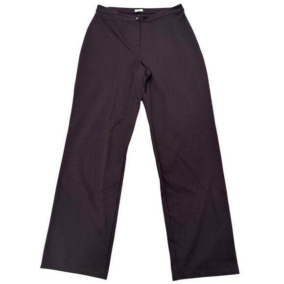 J. Jill Stretch Straight Leg Ankle Pants Java Brown Wardrobe Basic NWT size 12 - Picture 1 of 9
